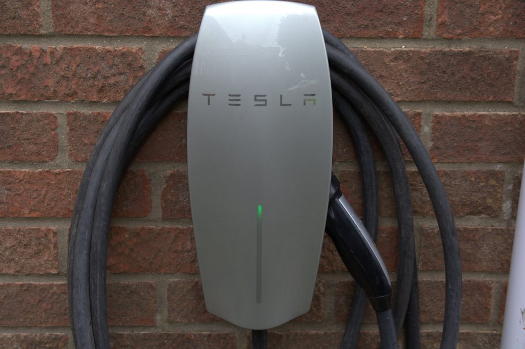 Tesla EV charger installation