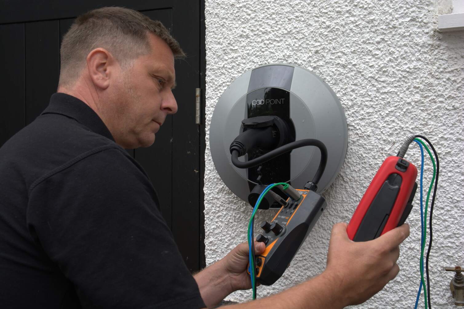 ev charger installation - podpoint